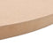 vidaXL - Tafelblad - rond - MDF - 400x18 - mm