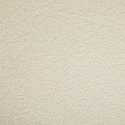 Atmosphera Schommelstoel Olmeto in bouclé - 65x80x83cm - Wit