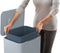 Joseph Joseph Totem 2.0 - Prullenbak - 60 l - 2 compartimenten - Oceaan