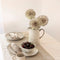 Dutch Rose Organic Kan - Stoneware Handgemaakt - Creme 1.6 Liter