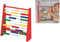 Eichhorn - mini telraam met 100 houten ballen, 5,5x24x23cm Berkenmultiplex, vanaf 3 jaar