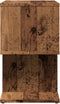 vidaXL - Nachtkastje - 50x30x51,5 - cm - bewerkt - hout - oud - houtkleurig