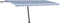 vidaXL - Luifel - vrijstaand - automatisch - 500x350 - cm - blauw - en - wit