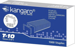 Kangaro nietjes - T10 - 10mm - 1000 stuks - voor tacker - K-7500111