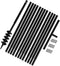 vidaXL - Grondboor - 100 - mm - met - 9 - m - verlengstuk - Staal