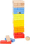 Small Foot - Houten Regenboog Wiebeltoren Spel
