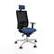 Bureaustoel Piqueras y Crespo 1D026G2 Marineblauw