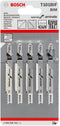 Bosch T 101 BIF - Decoupeerzaagbladen - Special for Laminate - 5 stuks (5 stuks)