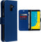Accezz Samsung Galaxy J6 (2017/2018) - Wallet Softcase Bookcase - 3 Pashouders - Donkerblauw