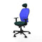 Jorquera Piqueras y Crespo 1D036N1 - Bureaustoel - Hoofdsteun - Groen