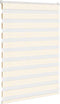 vidaXL - Zebra - rolgordijn - 95x100 - cm - stofbreedte - 90,9 - cm - marmerbeige