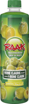 RAAK Vruchtensiroop Reine Claude - Vruchtensiroop met minder suiker - 0,75ltr (6 flessen)