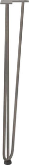 vidaXL - Haarspeld - tafelpoten - 4 - st - 72 - cm - massief - staal - naturel