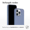 Accezz iPhone 15 Pro Max - Liquid Silicone Backcover met MagSafe - Krasbestendig Schokbestendig - Grijs