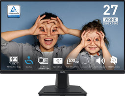 MSI PRO MP275Q - WQHD Monitor - 100Hz - 27 Inch - 2x2W Speakers