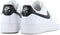 Nike Air Force 1 '07 - Lage Sneakers - Leer - WHITE/BLACK