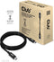 Club 3D CAC-1578 - USB4 Gen3x2 Type-C Kabel - 8K60Hz 40Gbps PD 240W - Zwart