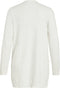VILA VIRIL OPEN LS KNIT CARDIGAN - Dames - Halflang - Wit - Maat L
