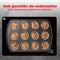CuisineKing Inductie Beschermer Mat - 2x Vierkant 25x35cm - Antislip - Siliconen - Koken tot 250 ºC (2 stuks)