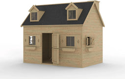 Houten speelhuis Barcelona - Prestige Garden