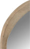 J-Line spiegel Onregelmatig - hout - small - Ø 64 cm