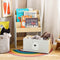 Sobuy kinderboeken kast - 3 niveaus - Wit - 51x28x70cm