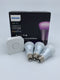 Philips Hue Starterkit E27 - White & Color Ambiance - 1100 lumen - (3 lampen Bridge en Dimmer Switch)