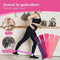 Nuvance Weerstandsbanden Set - 5 Delige Set - 5 Weerstanden - Roze (5 stuks)
