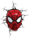 Marvel Spider-Man 3D Deco Light - Wandlamp Draadloos - Inclusief 'crack sticker' - Spider-Man Face