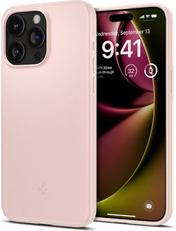 Spigen Thin Fit - Back Cover - Schokabsorberend - Lichtroze