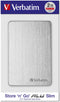 Verbatim Store 'n' Go ALU - Externe HDD - 1TB - Zilver