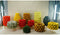 Home ESPRIT - Vaas - Aardbeien Tropisch - Rood 23 x 23 x 34 cm
