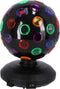 Disco bal LED 20 cm - Roterend effect - USB-aangedreven - Zwart
