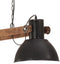 vidaXL Hanglamp industrieel 25 W E27 109 cm zwart