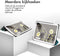 imoshion Tablet Hoes Geschikt voor Google Pixel Tablet - imoshion Design Trifold Bookcase - Groen /Green Plant