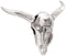 vidaXL - Muurbevestigde - Stierenkop - Zilver - 49x10x36 - cm - Aluminium