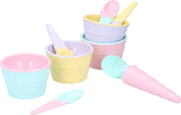 Fresh & Cold serveerset voor ijs - 9-delig