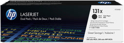HP 131X - Tonercartridges - 2400 pagina's - Zwart (2 stuks)