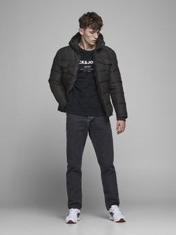 JACK & JONES JJREGAN - Heren Jas - Regular fit - Afneembare capuchon - Maat L
