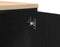 vidaXL - Garagekast - 40x51x85 - cm - massief - grenenhout - zwart