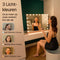 Mirlux Hollywood Spiegel 80x60CM - 2 Bluetooth Speakers - Dimbaar LED Licht - 10x Zoom - Rosé Goud