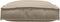 vidaXL - Zitkussens - voor - Pallets - 4 - stuks - Taupe - 40x40x8 - cm - Oxford - Stof