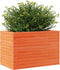 vidaXL - Plantenbak - 70x40x46 - cm - massief - grenenhout - wasbruin
