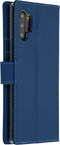 Accezz Galaxy Note 10 Plus - Wallet Softcase Bookcase - 3 pashouders - Blauw