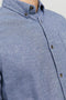 JACK&JONES JJECLASSIC MELANGE SHIRT LS SN - Heren Overhemd - Slim fit - Maat XL