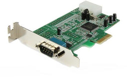 Startech.com PEX1S553LP - PCI Express - 1-poort Low Profile Native RS232 - Groen
