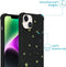 iMoshion Hoesje Geschikt voor iPhone 14 Hoesje Met Koord - iMoshion Design Hoesje met Koord - Goud / Stars Gold