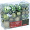 Christmas Gifst Kerstballen Set Groen - 46 Stuks Kunststof Kerstballen - Kerstversiering
