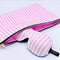 SMUG 3D Slaapmasker met Opbergzakje - 100% Verduisterend - Ergonomisch Oogmasker - Candy Shop Print