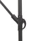 vidaXL - Parasol - met - stalen - paal - 246x246x230 - cm - bruin